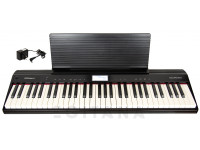 Roland GO:PIANO inclui estante de partituras e transformador